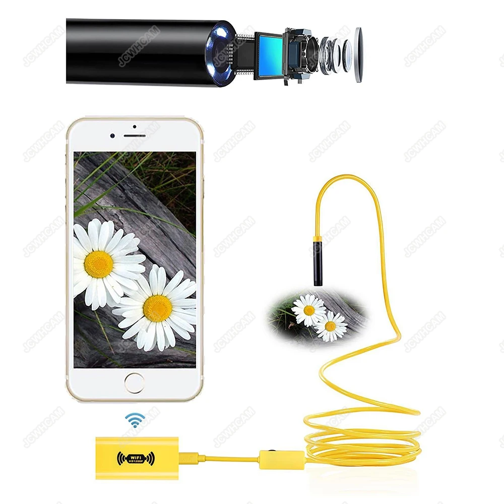 Эндоскоп 1200P HD с Wi-Fi, камера 8 мм для Android, iOS, iphone, кабель 2 м, 3,5 м
Эндоскоп 1200P HD с Wi-Fi, камера 8 мм для Android, iOS, iphone, кабель 2 м, 3,5 м