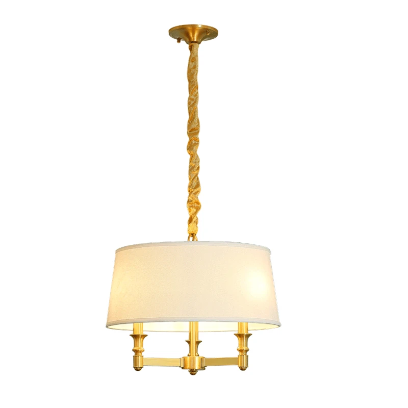 American Style Real Copper Cloth Art Pendant Lights Living Room Restaurant LED Decoration Lighting Fixture LED E14 Droplight
American Style Real Copper Cloth Art Pendant Lights Living Room Restaurant LED Decoration Lighting Fixture LED E14 Droplight