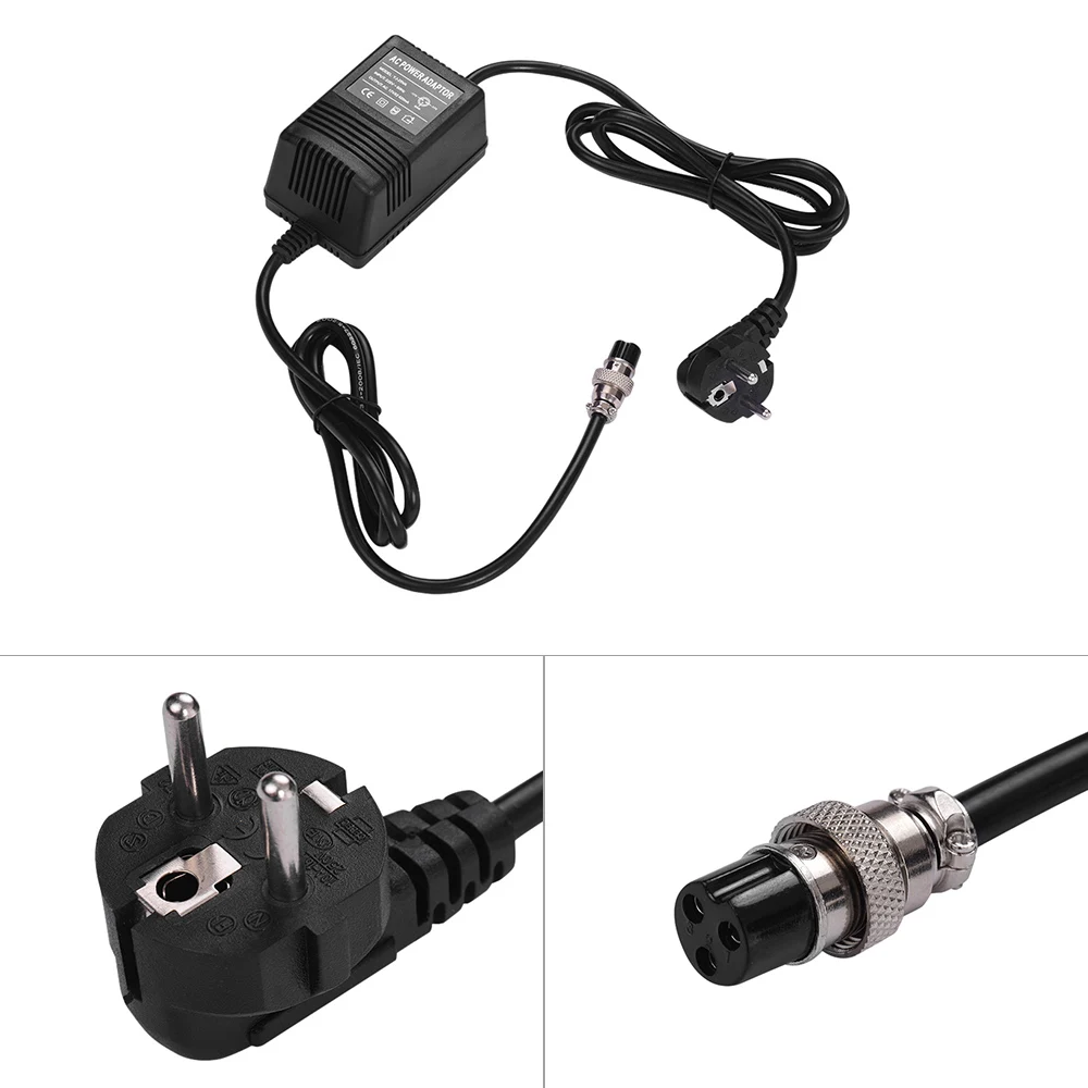 17V 600mA Mixing Console Mixer Power Supply AC Adapter 3-Pin Connector 110V Input for Yamaha MG16/MG166CX/MG166C/F4/F7/6FX
17V 600mA Mixing Console Mixer Power Supply AC Adapter 3-Pin Connector 110V Input for Yamaha MG16/MG166CX/MG166C/F4/F7/6FX