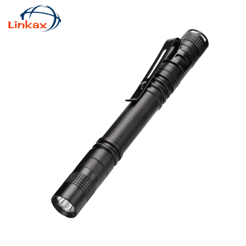 Mini Pen Light Portable LED Flashlight Torch XPE-R3 Flash Light Hugsby XP-2 250LM Hunting Camping Lamp By AAA battery
Mini Pen Light Portable LED Flashlight Torch XPE-R3 Flash Light Hugsby XP-2 250LM Hunting Camping Lamp By AAA battery