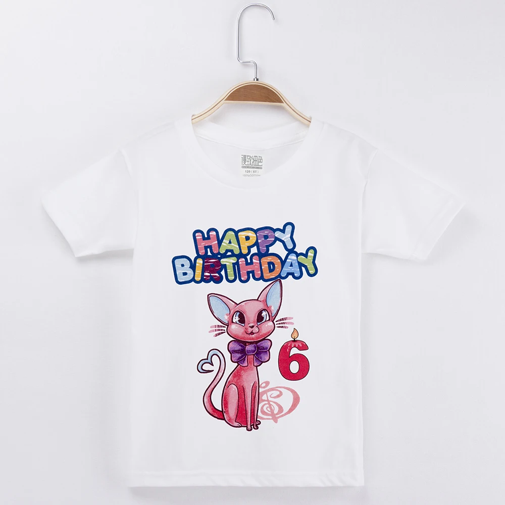 2019 Summer Casual Top Cat Clothes For Girls Birthday T Shirt For Kid Horse 100% Cotton Children Clothing Fashion Baby Girl Kids
2019 Summer Casual Top Cat Clothes For Girls Birthday T Shirt For Kid Horse 100% Cotton Children Clothing Fashion Baby Girl Kids