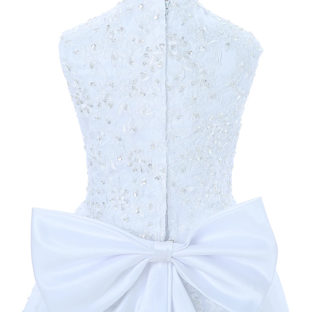 White Flower Girl Dresses For Weddings A-line Cap Sleeves Tulle Appliques Beaded First Communion Dresses For Little Girls
White Flower Girl Dresses For Weddings A-line Cap Sleeves Tulle Appliques Beaded First Communion Dresses For Little Girls