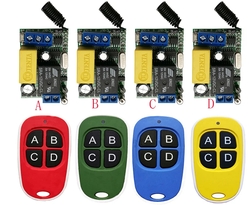 AC220V 1CH 10A Wireless Remote Control Switch Receiver&Rainbow Transmitter Applicance Garage Door/shutters/ light /lamp
AC220V 1CH 10A Wireless Remote Control Switch Receiver&Rainbow Transmitter Applicance Garage Door/shutters/ light /lamp