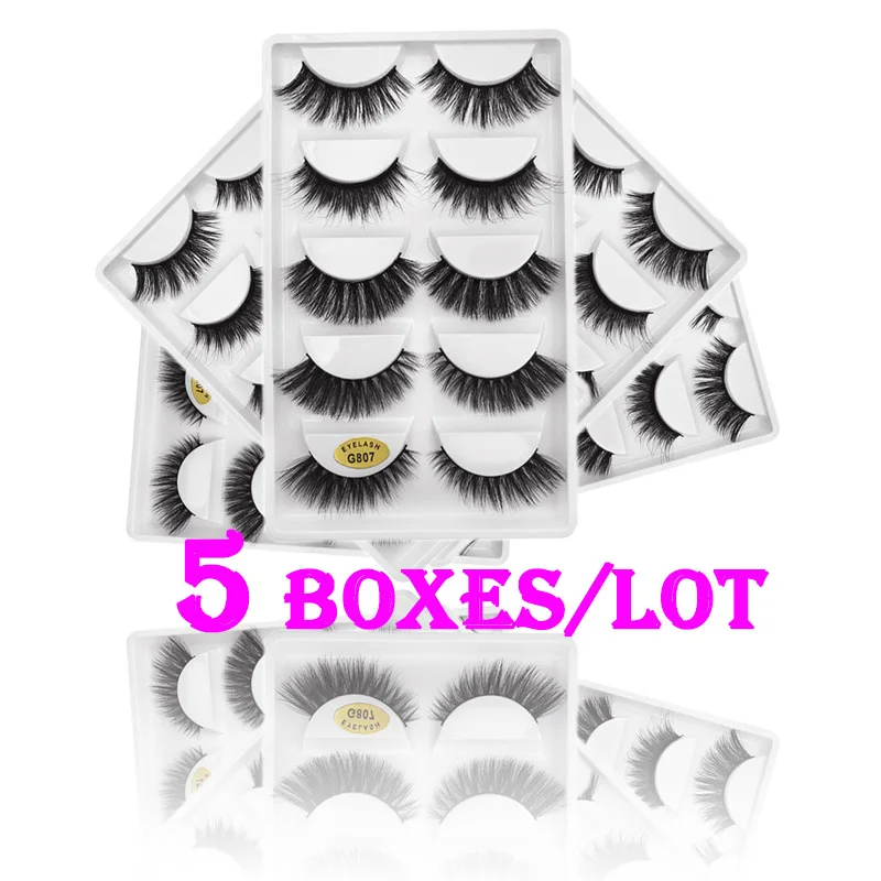5 Boxes natural false eyelashes 3d mink lashes volume soft lashes long eyelash extension fake mink eyelashes cilios maquiagem
5 Boxes natural false eyelashes 3d mink lashes volume soft lashes long eyelash extension fake mink eyelashes cilios maquiagem