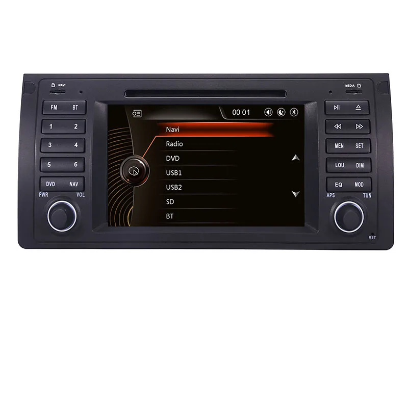 В наличии пожалуйста нажмите ниже 7 "автомобильный DVD GPS для BMW E39 X5 E53 с Bluetooth