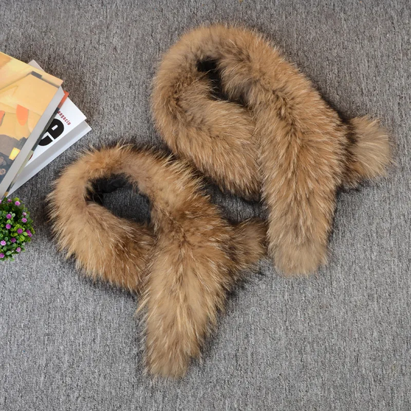 NGSG Genuine Fur Collar Raccoon Scarf Super 100% Real Raccoon collar 80cm Winter Warm Women Coat Collar Scarves 100CM SF13060-61
NGSG Genuine Fur Collar Raccoon Scarf Super 100% Real Raccoon collar 80cm Winter Warm Women Coat Collar Scarves 100CM SF13060-61