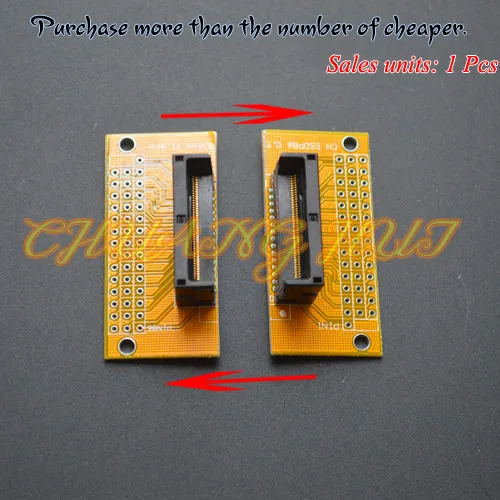 Стандартный шаг тестового разъема = 0,5 мм ширина тестового разъема SSOP IC можно свободно регулировать без ограничений
Стандартный шаг тестового разъема = 0,5 мм ширина тестового разъема SSOP IC можно свободно регулировать без ограничений