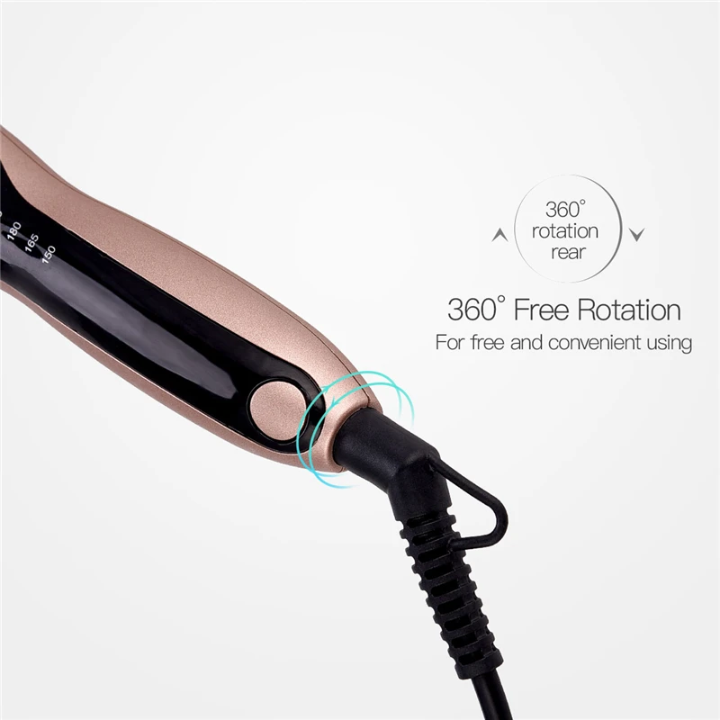 Hair Curler 25MM Multifunctional Curling Iron Wands Hair Styling Tool Dual Voltage 110-240V with 5 Temperature Adjusted 30
Hair Curler 25MM Multifunctional Curling Iron Wands Hair Styling Tool Dual Voltage 110-240V with 5 Temperature Adjusted 30