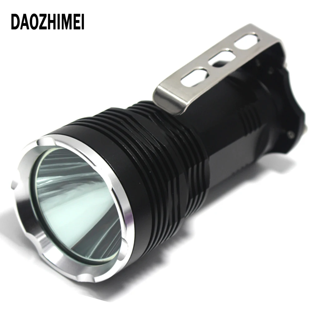 3800LM XML-T6 High-powered searchlight portable Floodlight Spotlightsuse 4*18650 for Hunting Camping Emergency Flashlight
3800LM XML-T6 High-powered searchlight portable Floodlight Spotlightsuse 4*18650 for Hunting Camping Emergency Flashlight