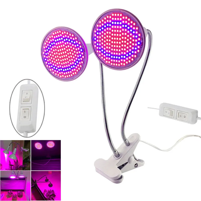 200 LED Plant Flower Grow Light Dual Single Head Bulb Lamp Desk Clip Switch Holder Vegetable Indoor greenhouse hydroponics
200 LED Plant Flower Grow Light Dual Single Head Bulb Lamp Desk Clip Switch Holder Vegetable Indoor greenhouse hydroponics