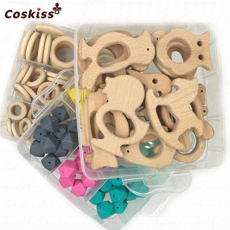 3 Boxed Wooden Animal Mixed Color 0.67"(17mm) Geometric Hexagon Silicone And Baby Wooden Rings For DIY Baby Teether Accessories
3 Boxed Wooden Animal Mixed Color 0.67"(17mm) Geometric Hexagon Silicone And Baby Wooden Rings For DIY Baby Teether Accessories