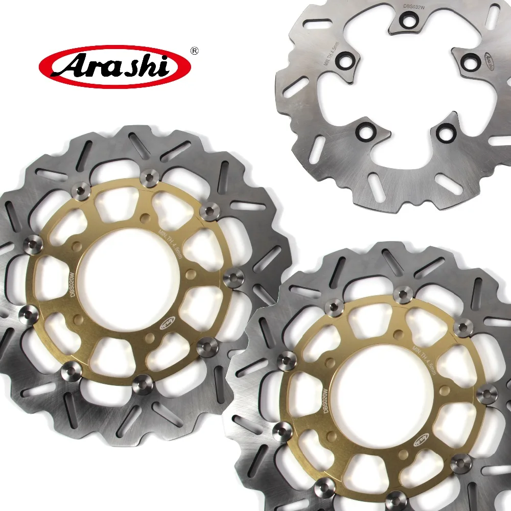 ARASHI For GSXR600 GSXR750 GSXR1000 CNC Front Rear Brake Rotors Disc For SUZUKI GSX600R GSX750R 2006 2007 / GSX1000R 2005 - 2008
ARASHI For GSXR600 GSXR750 GSXR1000 CNC Front Rear Brake Rotors Disc For SUZUKI GSX600R GSX750R 2006 2007 / GSX1000R 2005 - 2008