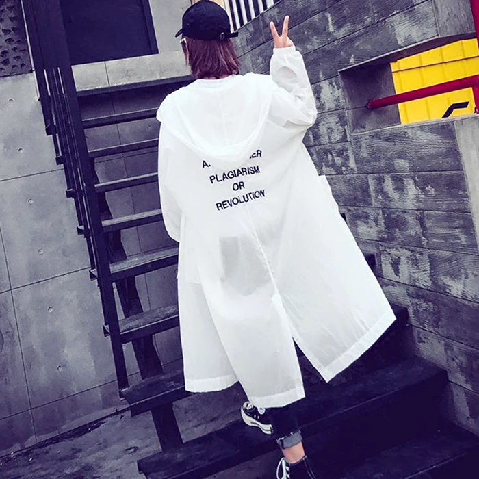 2019 Summer Beach Sun Protection Clothing Female BF Loose Large Size 2XL Hooded Windbreaker Thin Section Wild Casual Jacket A197
2019 Summer Beach Sun Protection Clothing Female BF Loose Large Size 2XL Hooded Windbreaker Thin Section Wild Casual Jacket A197