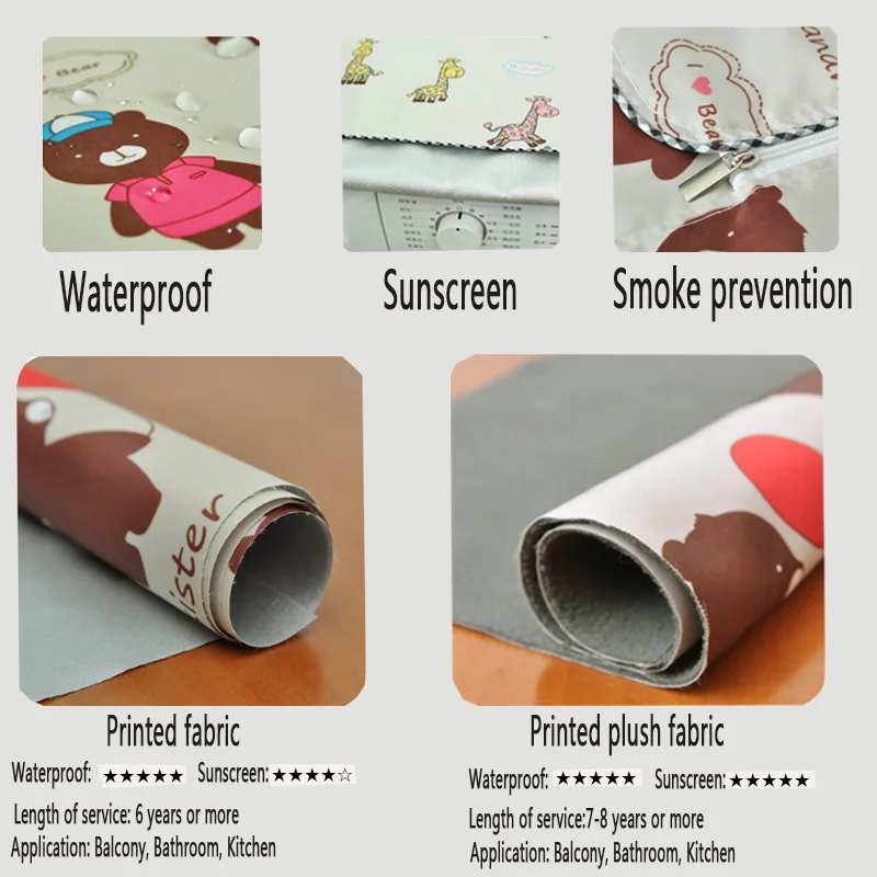 SRYSJS Washing Machine Cover Peony Silver Coating Oxford Cloth Home Sunscreen Laundry Dryer Polyester Automatic Roller Dust
SRYSJS Washing Machine Cover Peony Silver Coating Oxford Cloth Home Sunscreen Laundry Dryer Polyester Automatic Roller Dust