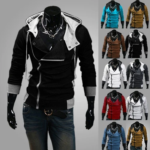 2017 New Men Casual Long Sleeve Slim Fit Size Zipper Hoodies Sweatshirt Jacket Outwear
2017 New Men Casual Long Sleeve Slim Fit Size Zipper Hoodies Sweatshirt Jacket Outwear