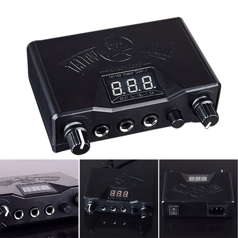 Professional Black Tattoo Power Supply Double Digital Permanent Tattoo Power For Makeup Machine Liner Shader
Professional Black Tattoo Power Supply Double Digital Permanent Tattoo Power For Makeup Machine Liner Shader