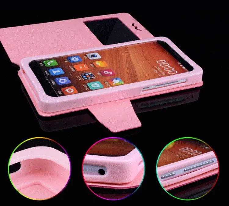Чехлы из искусственной кожи Micromax Q380 для Canvas Spark Case UP Down чехлы телефонов бесплатная
