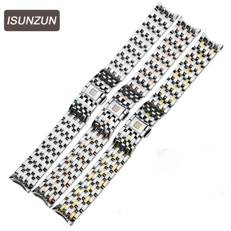 ISUNZUN 316L Stainless Steel Watchbands For Omega De Ville Series Metal Bracelet 20mm Width Watch Straps Belt Classic Straps
ISUNZUN 316L Stainless Steel Watchbands For Omega De Ville Series Metal Bracelet 20mm Width Watch Straps Belt Classic Straps