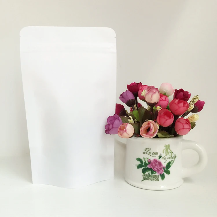 3.9''x5.9'' (10x15cm) Stand Up Zipper Zip Lock White Kraft Paper Packaging Package Bag for Food Coffee Tea Storage Doypack Pouch
3.9''x5.9'' (10x15cm) Stand Up Zipper Zip Lock White Kraft Paper Packaging Package Bag for Food Coffee Tea Storage Doypack Pouch
