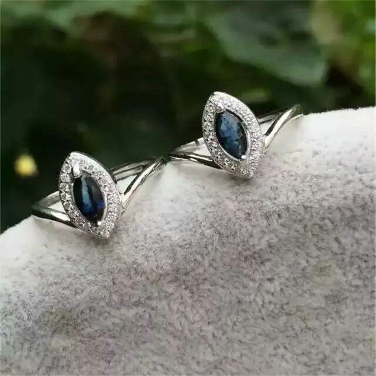 KJJEAXCMY fine jewelry S925 Pure silver inlay natural sapphire rugby micro inlay female style ring lady
KJJEAXCMY fine jewelry S925 Pure silver inlay natural sapphire rugby micro inlay female style ring lady