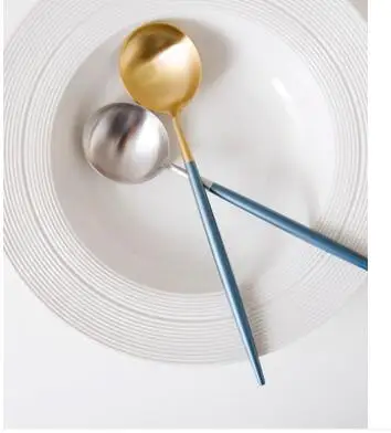 Matte all black knife fork Stainless steel steak knife and fork spoon long handle coffee spoon fruit fork
Matte all black knife fork Stainless steel steak knife and fork spoon long handle coffee spoon fruit fork