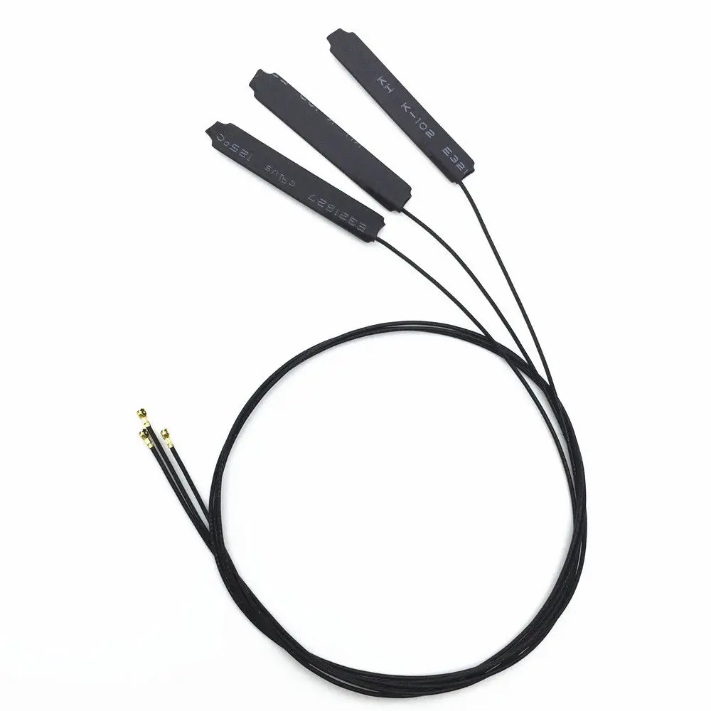 3pcs 40cm MHF4 Laptop Dual Band Antenna for WIFI BCM94360CSAX BCM94360CS2 BCM94360HMB NGFF/M.2 Module
3pcs 40cm MHF4 Laptop Dual Band Antenna for WIFI BCM94360CSAX BCM94360CS2 BCM94360HMB NGFF/M.2 Module