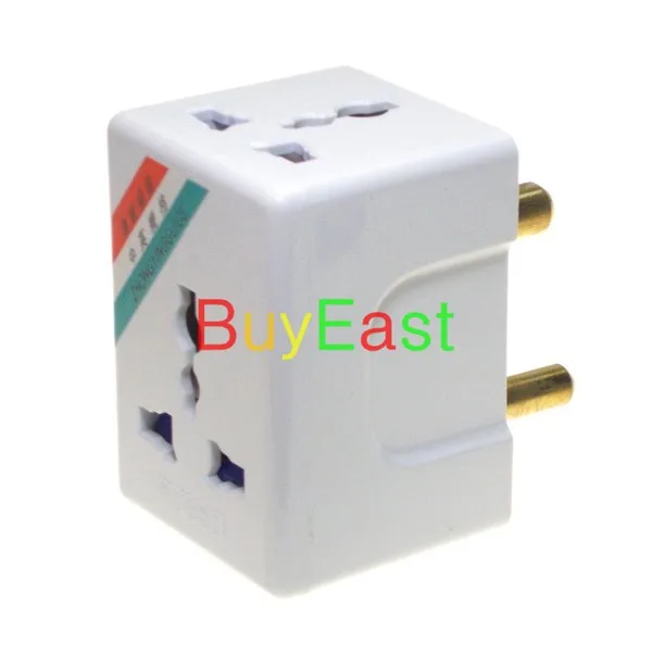 5 X Big South Africa Electrical Adapter Type M 8.7mm 3 Way Multi Outlet 15A Fused
5 X Big South Africa Electrical Adapter Type M 8.7mm 3 Way Multi Outlet 15A Fused