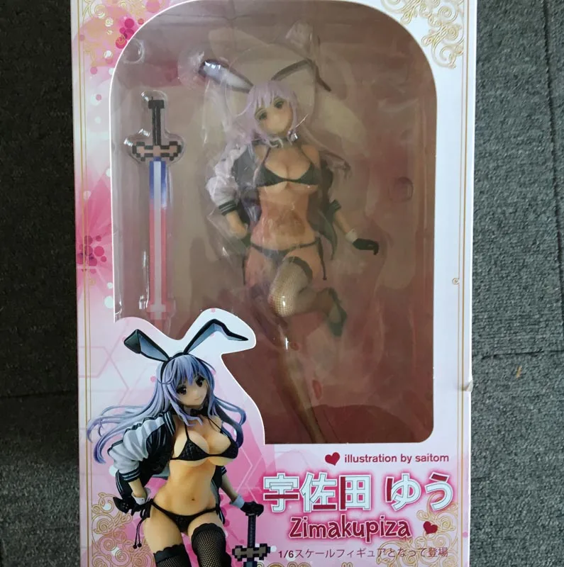 28cm SkyTube Anime Zimakupiza Yuu Usada Bunny illustration by Saitom PVC Action Figures Toys