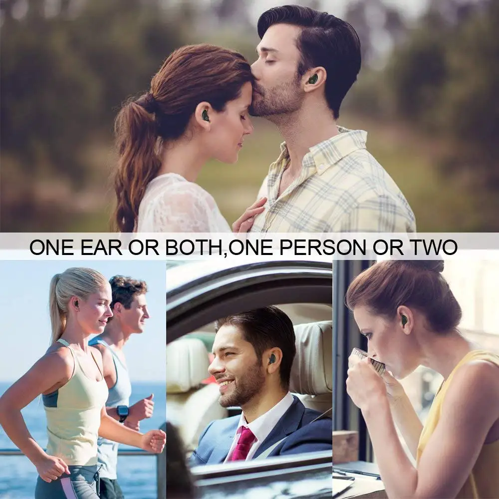 GUSGU True Wireless Earphone Stereo Bluetooth In-Ear Earbuds with Charging Box Built-in Mic Headset Hi-FI Sound Wireless Earbuds
GUSGU True Wireless Earphone Stereo Bluetooth In-Ear Earbuds with Charging Box Built-in Mic Headset Hi-FI Sound Wireless Earbuds