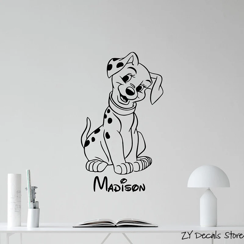Dalmatian Custom Name Personalized Wall Decal Puppy Vinyl Sticker Decor Pets Dogs Wall Decals Animals Wall Sticker L495
Dalmatian Custom Name Personalized Wall Decal Puppy Vinyl Sticker Decor Pets Dogs Wall Decals Animals Wall Sticker L495