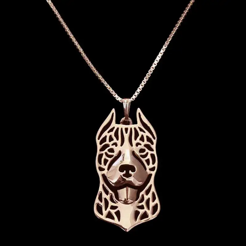 Fashion Women's Pitbull Dog Necklaces Lovers Alloy Dog Jewelry Necklaces Drop Shipping
Fashion Women's Pitbull Dog Necklaces Lovers Alloy Dog Jewelry Necklaces Drop Shipping
