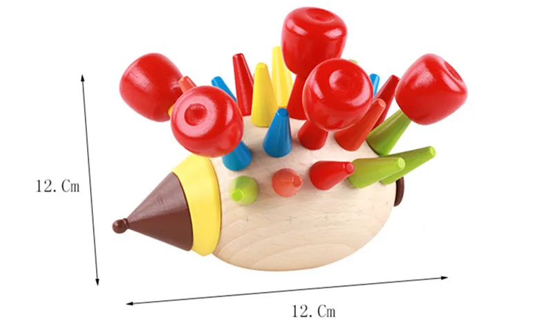 New Arrival Colorful Fun Hedgehog WoodenToys Children's Baby Intelligence Cute Block Toys Creative Gift
New Arrival Colorful Fun Hedgehog WoodenToys Children's Baby Intelligence Cute Block Toys Creative Gift
