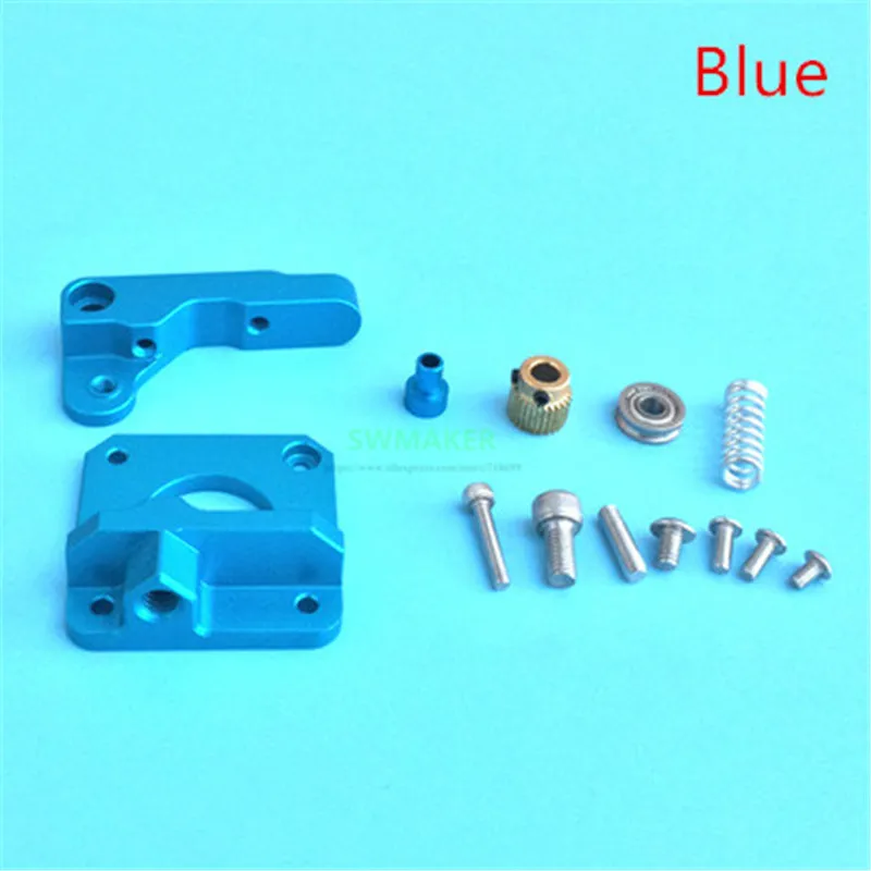 Ender-3 Aluminum Alloy extruder kit Bowden extruder 1.75mm for Creality CR-7 CR-8 CR-10 3D printer Blue color
Ender-3 Aluminum Alloy extruder kit Bowden extruder 1.75mm for Creality CR-7 CR-8 CR-10 3D printer Blue color
