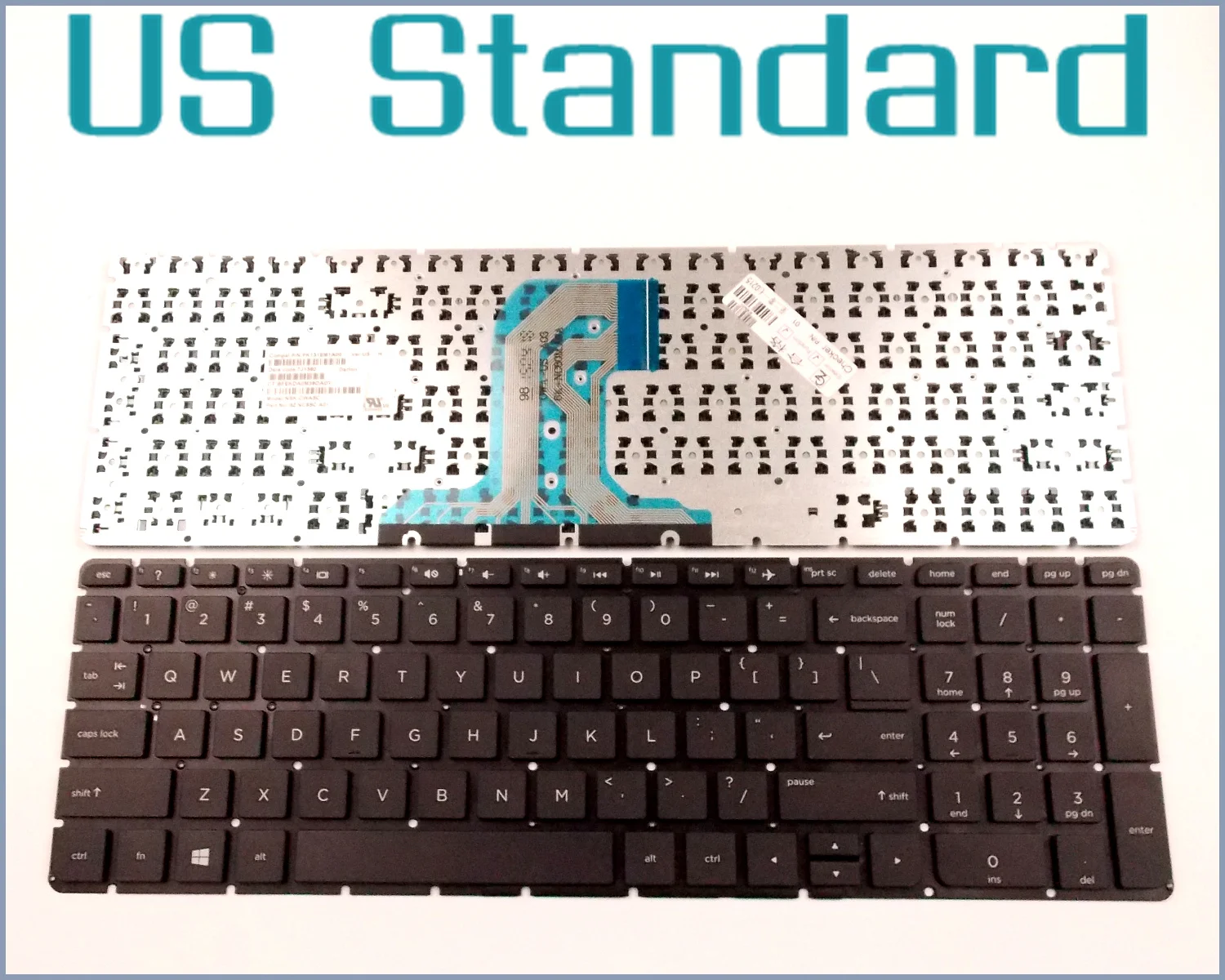 US English Version Keyboard for HP Pavilion 15-af072nr 15-af073nr 15-af074nr 15-af075nr 15-af010nr Laptop No Frame
US English Version Keyboard for HP Pavilion 15-af072nr 15-af073nr 15-af074nr 15-af075nr 15-af010nr Laptop No Frame