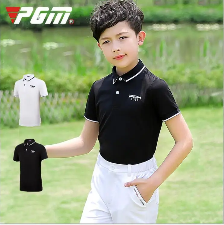 2019 new children's golf sportswear Boys youth summer Quick Dry breathable Buttons Lapel collar short-sleeved golf t-shirts tops
2019 new children's golf sportswear Boys youth summer Quick Dry breathable Buttons Lapel collar short-sleeved golf t-shirts tops