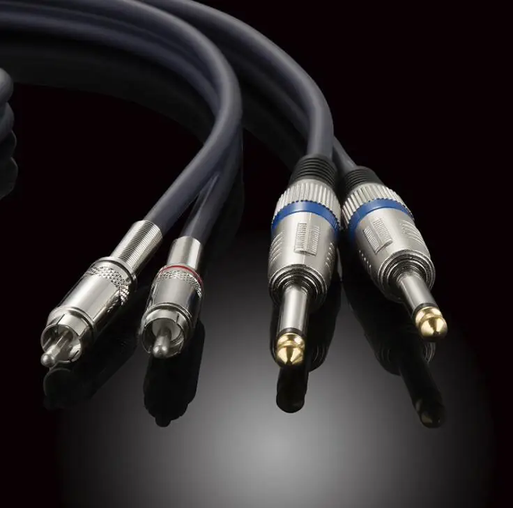 NEW DOUBLE 6.35 TO DOUBLE RCA MALE TO MALE CABLE AUDIO CABLE AUDIO WIRE AUDIO LINE 1M 2M 3M 5M 20M 30M JSJ-204
NEW DOUBLE 6.35 TO DOUBLE RCA MALE TO MALE CABLE AUDIO CABLE AUDIO WIRE AUDIO LINE 1M 2M 3M 5M 20M 30M JSJ-204