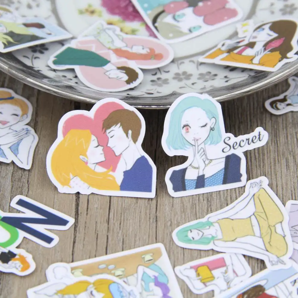 40pcs Women Girl Couple Love Boy Scrapbooking Stickers Decorative Sticker Photo Albums Decals Diary Deco
40pcs Women Girl Couple Love Boy Scrapbooking Stickers Decorative Sticker Photo Albums Decals Diary Deco
