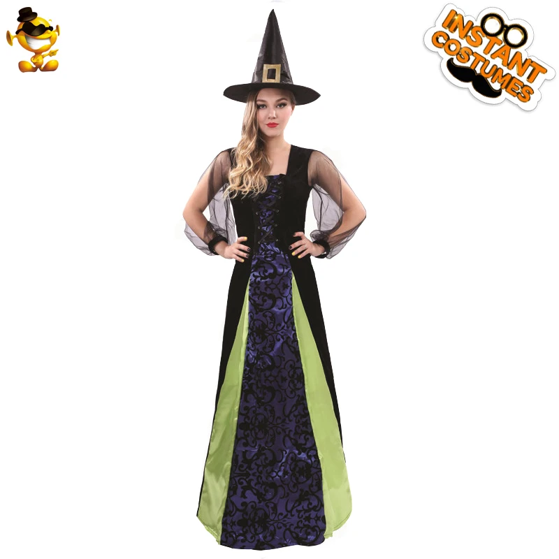 DSPLAY New Style Womens Witch Dress Cosplay Party Cute Costume Movie Deluxe Fancy Dress for Halloween Holiday
DSPLAY New Style Womens Witch Dress Cosplay Party Cute Costume Movie Deluxe Fancy Dress for Halloween Holiday