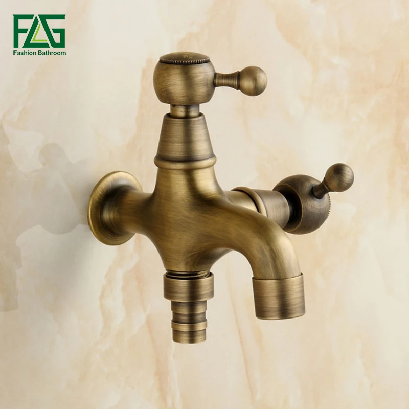 FLG New Style Anti-bronze Bibcock Faucet Brass Wall Mounted Double Using Bathroom Washing Machine Faucet Outdoor Garden Mixer
FLG New Style Anti-bronze Bibcock Faucet Brass Wall Mounted Double Using Bathroom Washing Machine Faucet Outdoor Garden Mixer