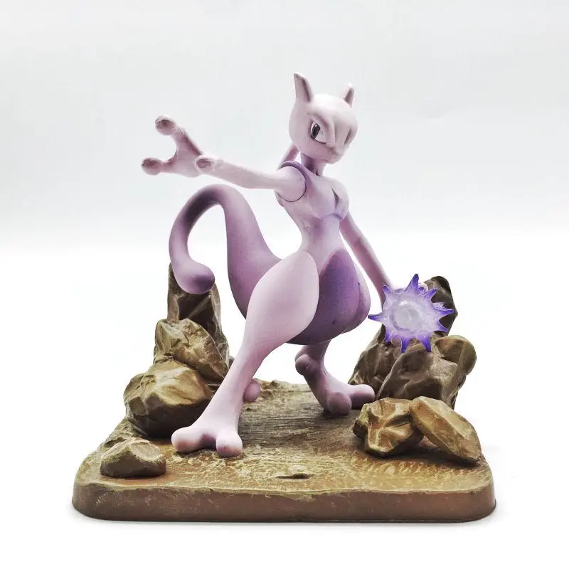 Mewtwo ПВХ фигурки аниме В детективе Пикачу коллекционная игрушка экшн детские