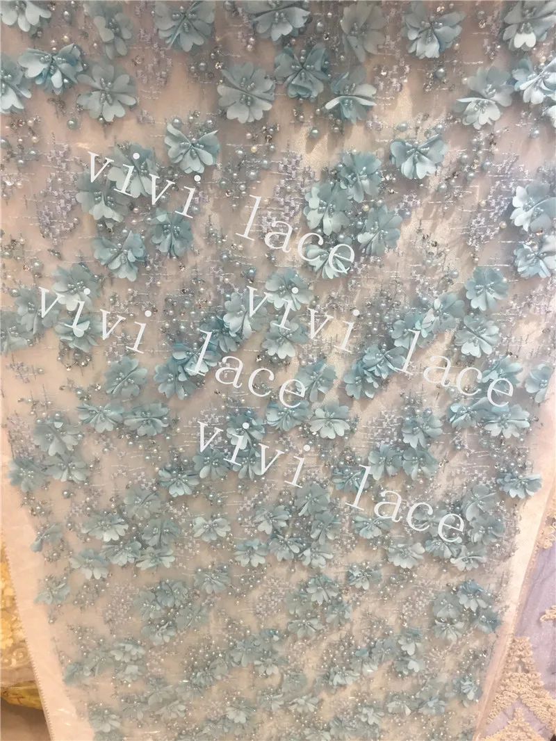 5yards htt007 3d pearls beads sequin chiffon flower light blue color good quality luxury tulle mesh lace for sawing/ wedding
5yards htt007 3d pearls beads sequin chiffon flower light blue color good quality luxury tulle mesh lace for sawing/ wedding