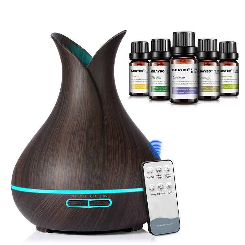 400 ml Ultrasonic Air Humidifier Aroma Essential Oil Diffuser with Wood Grain LED Lights for Office Home
400 ml Ultrasonic Air Humidifier Aroma Essential Oil Diffuser with Wood Grain LED Lights for Office Home
