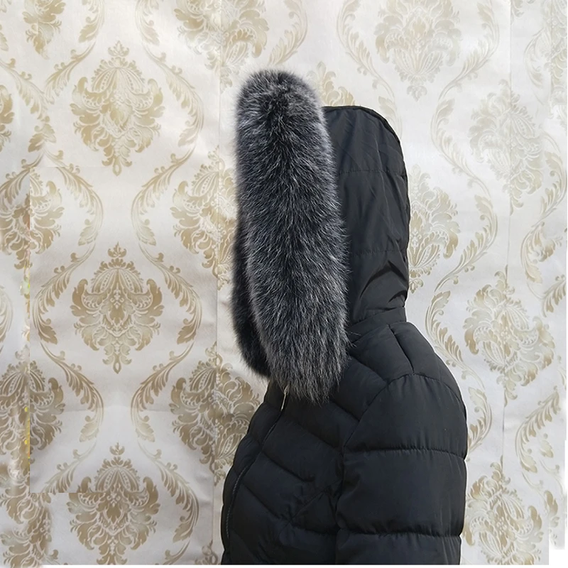Winter Real Fox Fur Collar 100% Natural Fox Fur Scarfs 70 Cm Fashion Coat Sweater Scarves Collar Neck Cap With Button Hole
Winter Real Fox Fur Collar 100% Natural Fox Fur Scarfs 70 Cm Fashion Coat Sweater Scarves Collar Neck Cap With Button Hole