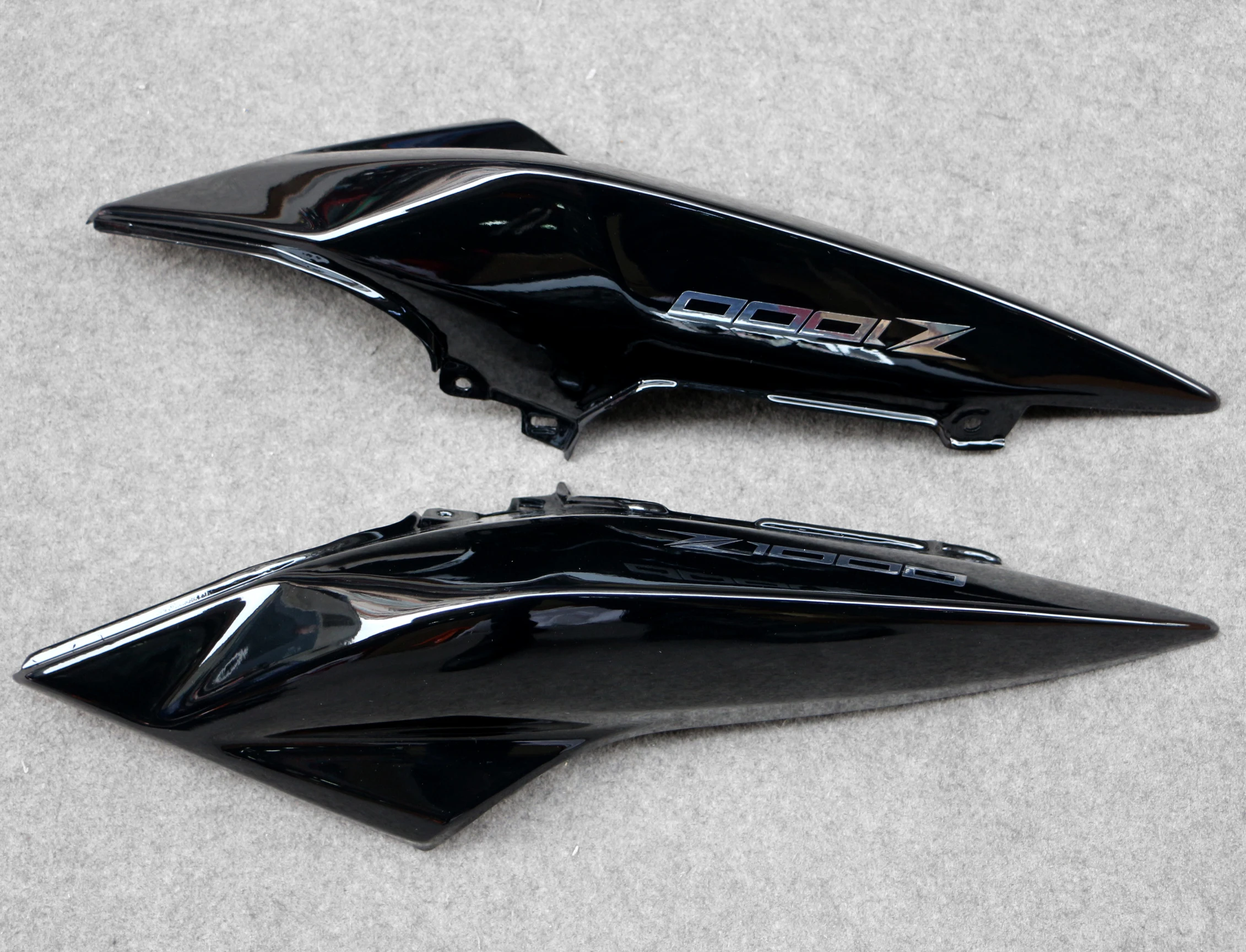 Обтекатель для капота заднего сиденья подходит Kawasaki Z1000 2007 2009 Черный|Полные