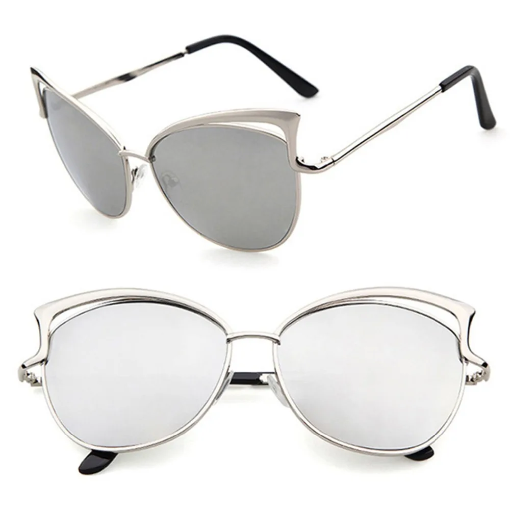Women Fashion Cat Eye Hollow Sunglasses Metal Frame Vintage Sun Glasses Eyewear with UV400 Protection
Women Fashion Cat Eye Hollow Sunglasses Metal Frame Vintage Sun Glasses Eyewear with UV400 Protection