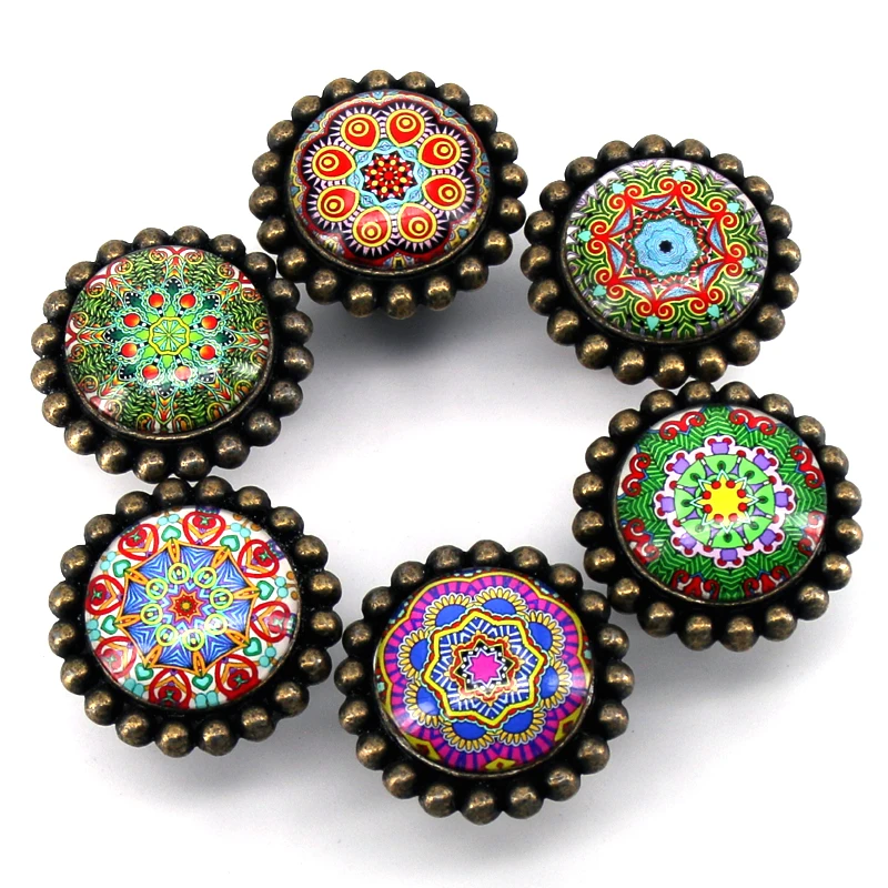 1x New arrival Glass Handle Vintage Retro Kaleidoscope Style Furniture Wardrobe Drawer Handmade Door Handle and Knobs
1x New arrival Glass Handle Vintage Retro Kaleidoscope Style Furniture Wardrobe Drawer Handmade Door Handle and Knobs