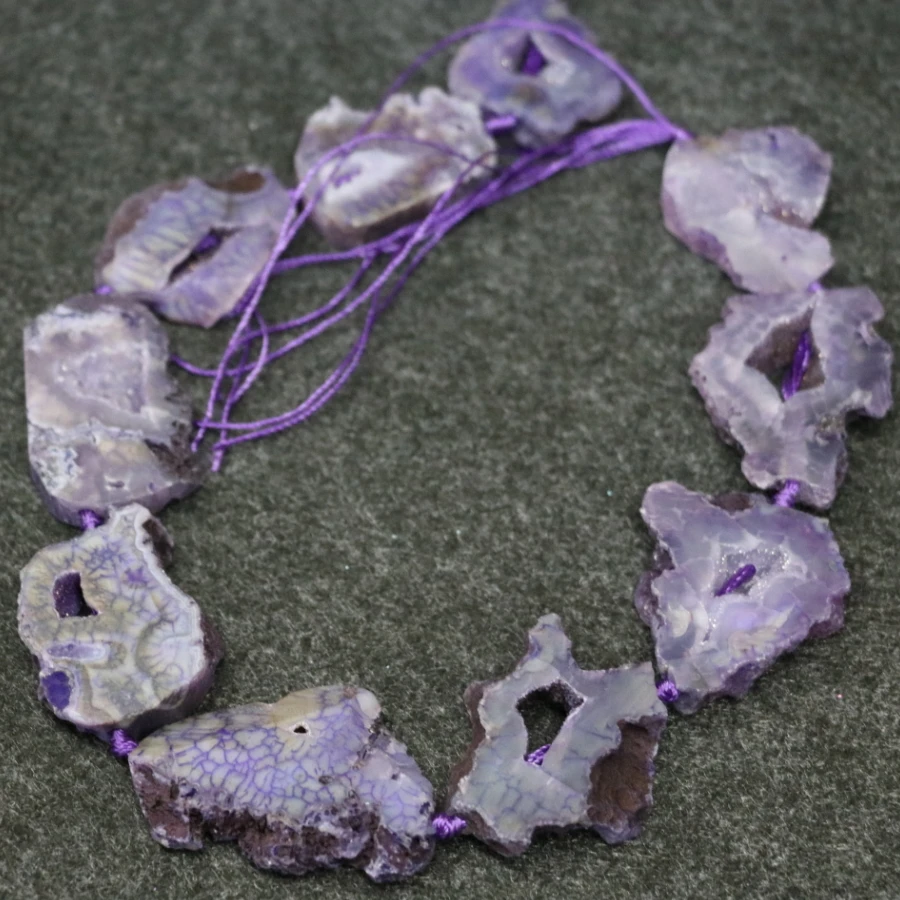 New Druzy Drusy Stone Necklace Beads, Purple Druzy Gems Stone Beads Necklace Pendant Valentine's Day Gifts Crystal Beads
New Druzy Drusy Stone Necklace Beads, Purple Druzy Gems Stone Beads Necklace Pendant Valentine's Day Gifts Crystal Beads