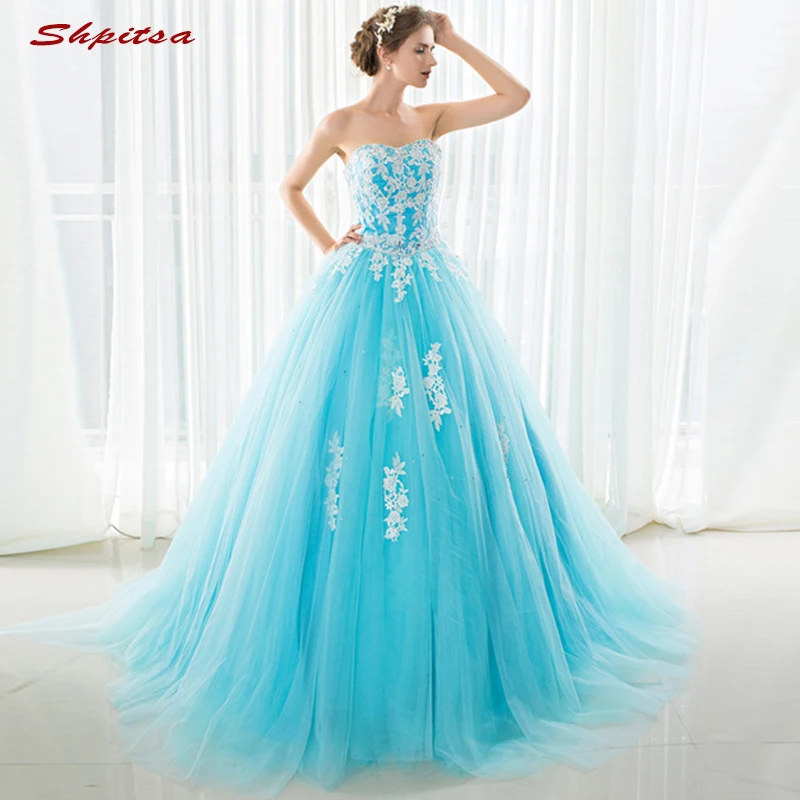 Sexy Long Lace Evening Dresses Party Plus Size Ladies Tulle Sweetheart Women Light Blue Prom Formal Dresses Evening Gown
Sexy Long Lace Evening Dresses Party Plus Size Ladies Tulle Sweetheart Women Light Blue Prom Formal Dresses Evening Gown