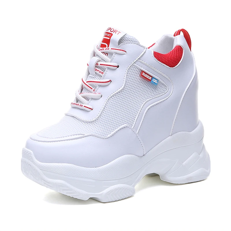 2021 Women Sneakers Mesh Casual Platform Trainers White Shoes 11CM Heels Spring Wedges Breathable Woman Height Increasing Shoes
2021 Women Sneakers Mesh Casual Platform Trainers White Shoes 11CM Heels Spring Wedges Breathable Woman Height Increasing Shoes