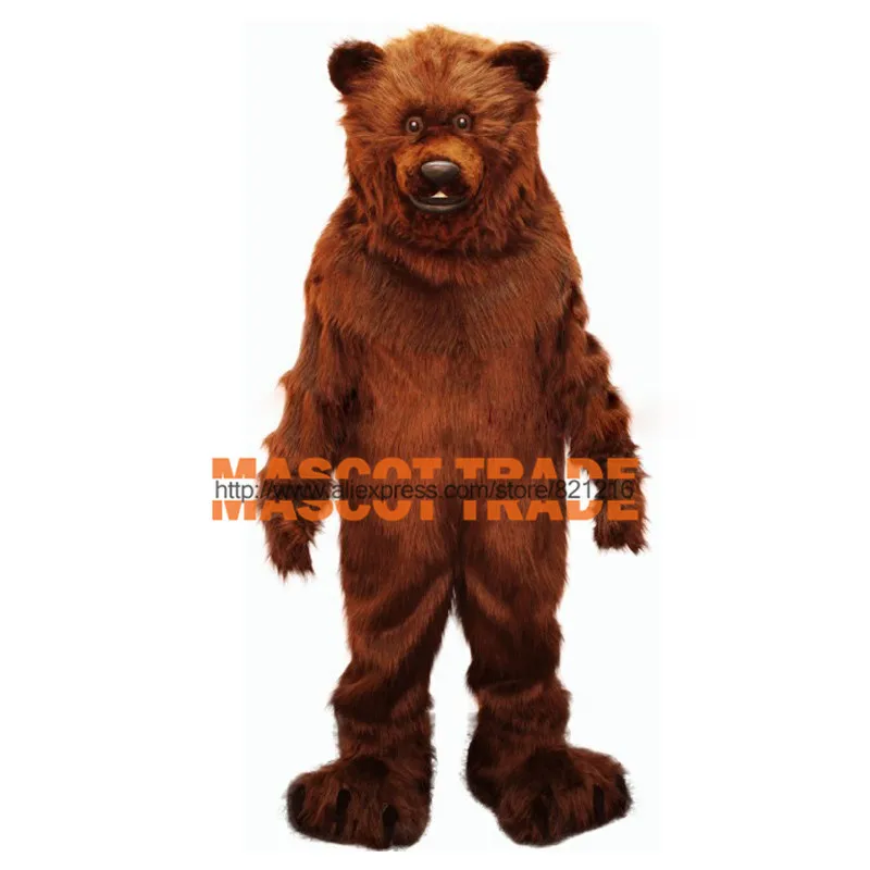 

Friendly Grizzly Bear Professional Quality Lightweight Mascot Costume Adult Size